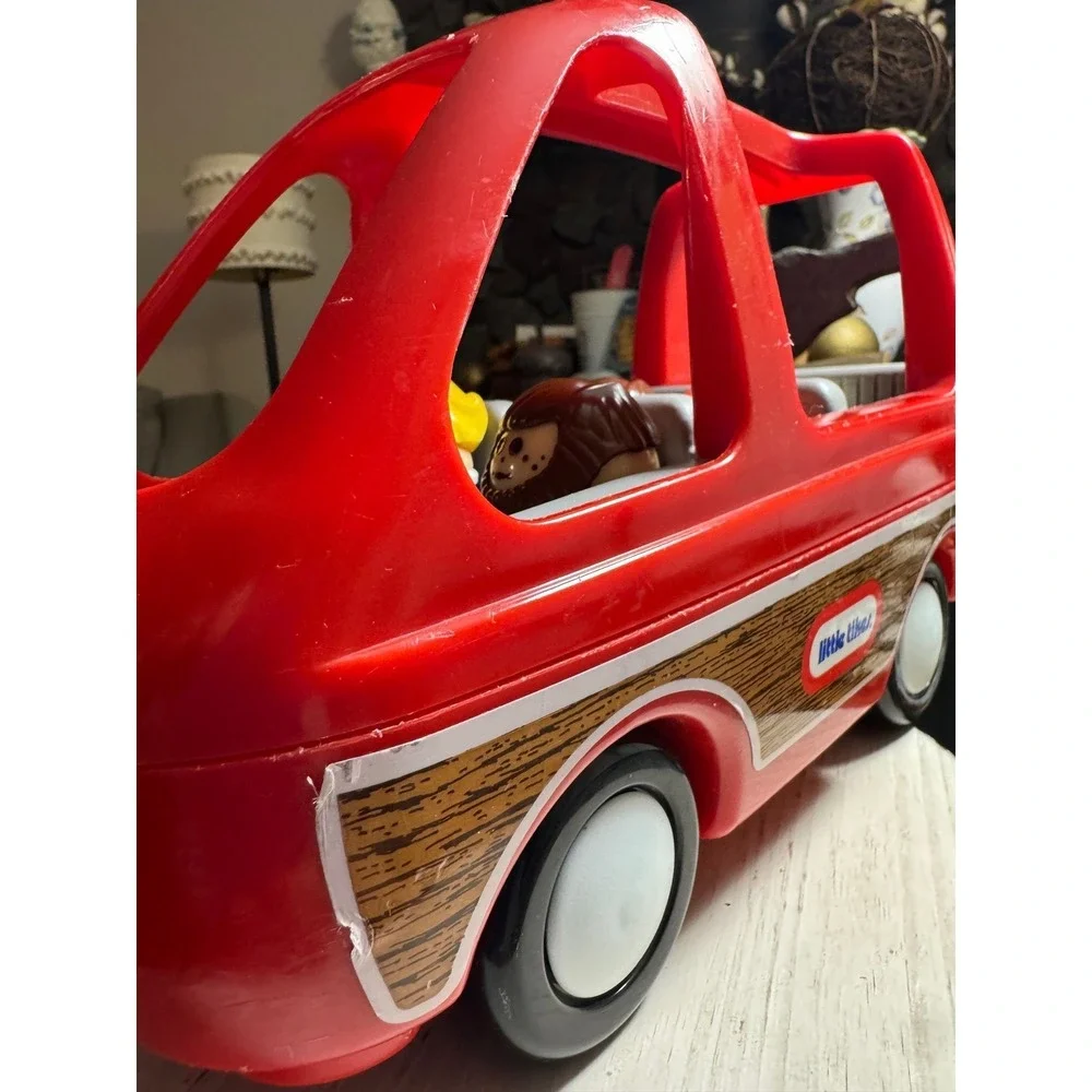 Little Tikes 6 Pc Mini Van Family Set Vacation Vintage